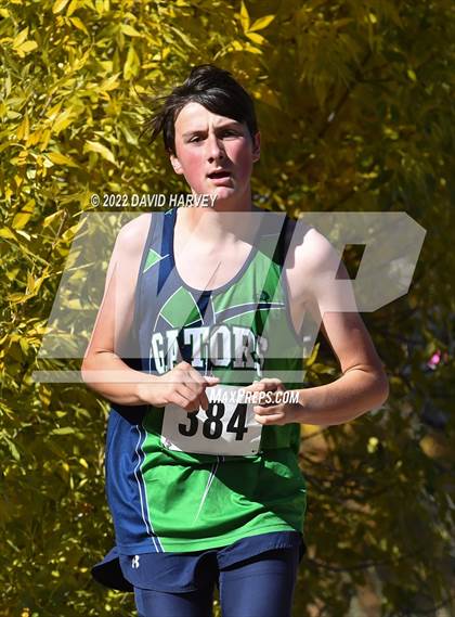 Thumbnail 2 in (CHSAA 4A Regionals) Region 2A Boys Cross Country photogallery.