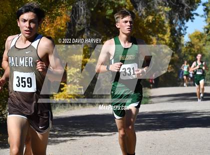Thumbnail 3 in (CHSAA 4A Regionals) Region 2A Boys Cross Country photogallery.