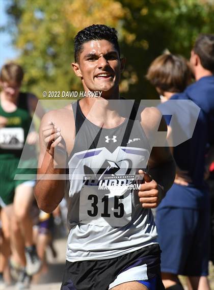 Thumbnail 3 in (CHSAA 4A Regionals) Region 2A Boys Cross Country photogallery.