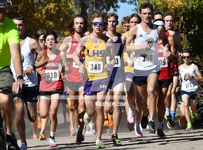 Thumbnail 2 in (CHSAA 4A Regionals) Region 2A Boys Cross Country photogallery.