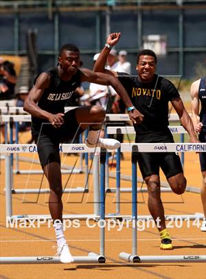 CIF NCS Masters Track and Field (Boys 110 Meter Hurdles Prelims and Finals)