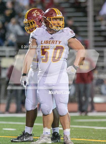 Thumbnail 2 in Liberty vs. Clayton Valley Charter (Honor Bowl) photogallery.
