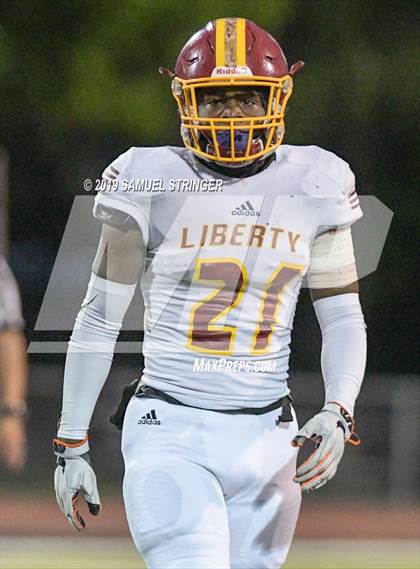 Thumbnail 2 in Liberty vs. Clayton Valley Charter (Honor Bowl) photogallery.
