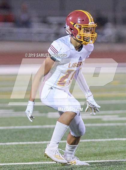 Thumbnail 1 in Liberty vs. Clayton Valley Charter (Honor Bowl) photogallery.