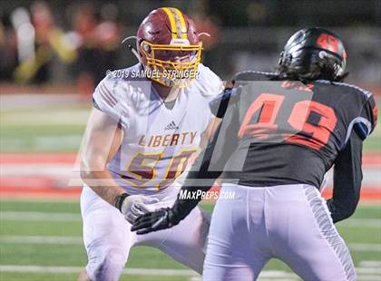 Thumbnail 3 in Liberty vs. Clayton Valley Charter (Honor Bowl) photogallery.