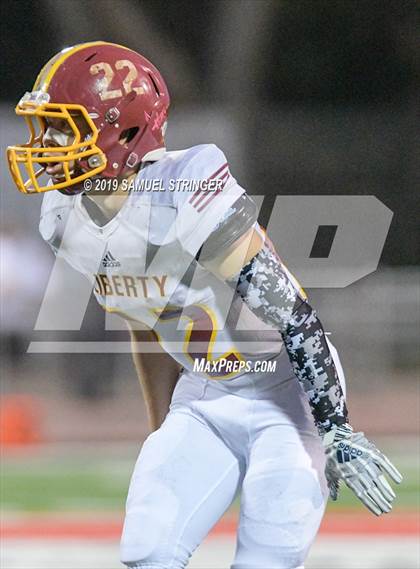 Thumbnail 3 in Liberty vs. Clayton Valley Charter (Honor Bowl) photogallery.