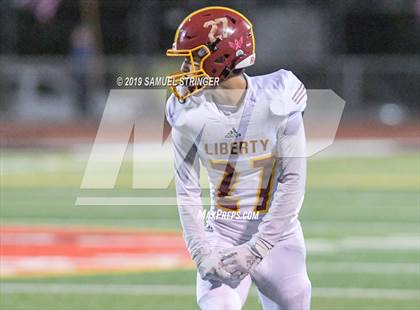 Thumbnail 3 in Liberty vs. Clayton Valley Charter (Honor Bowl) photogallery.