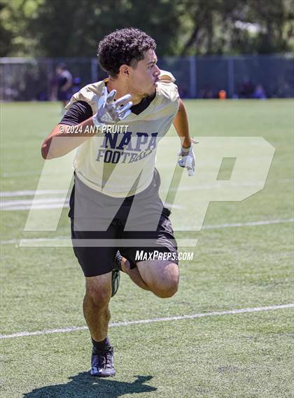 Thumbnail 2 in Novato vs Napa (D1 Bound Academy 7 on 7 Tournament) photogallery.