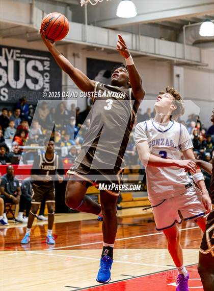 Thumbnail 1 in Landon vs. Gonzaga (Capital Hoops Mayhem on Military) photogallery.