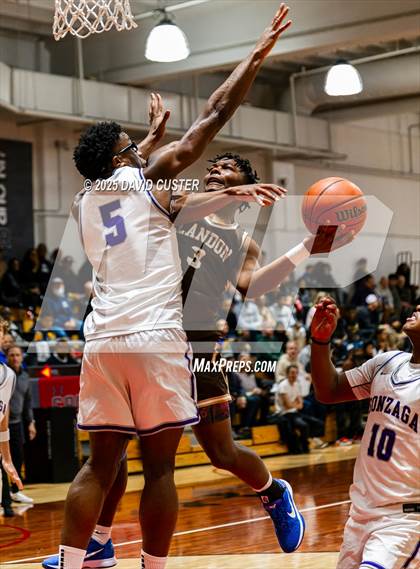 Thumbnail 2 in Landon vs. Gonzaga (Capital Hoops Mayhem on Military) photogallery.