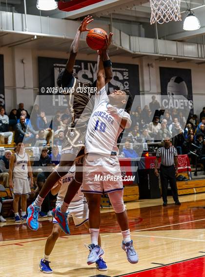 Thumbnail 2 in Landon vs. Gonzaga (Capital Hoops Mayhem on Military) photogallery.