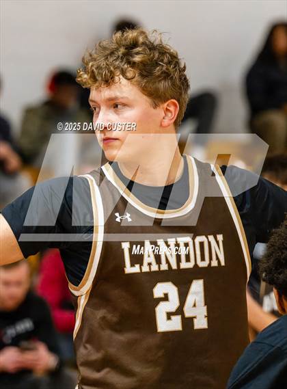 Thumbnail 2 in Landon vs. Gonzaga (Capital Hoops Mayhem on Military) photogallery.