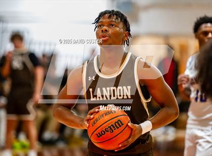 Thumbnail 1 in Landon vs. Gonzaga (Capital Hoops Mayhem on Military) photogallery.