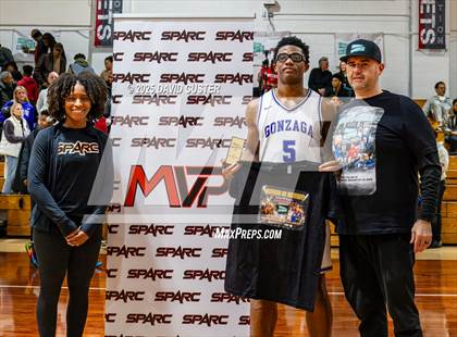 Thumbnail 2 in Landon vs. Gonzaga (Capital Hoops Mayhem on Military) photogallery.