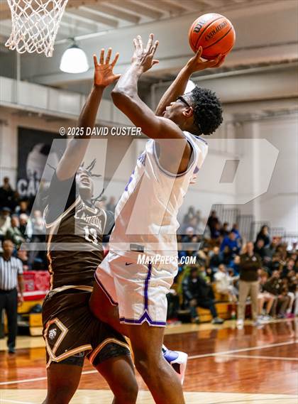 Thumbnail 1 in Landon vs. Gonzaga (Capital Hoops Mayhem on Military) photogallery.
