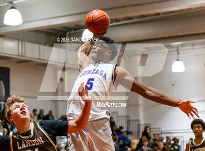 Thumbnail 3 in Landon vs. Gonzaga (Capital Hoops Mayhem on Military) photogallery.