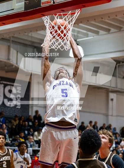 Thumbnail 1 in Landon vs. Gonzaga (Capital Hoops Mayhem on Military) photogallery.