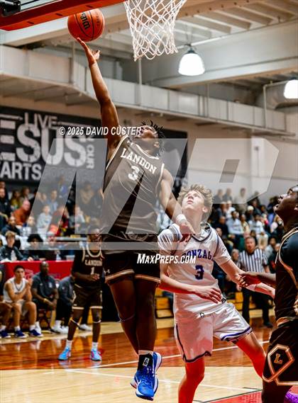 Thumbnail 3 in Landon vs. Gonzaga (Capital Hoops Mayhem on Military) photogallery.