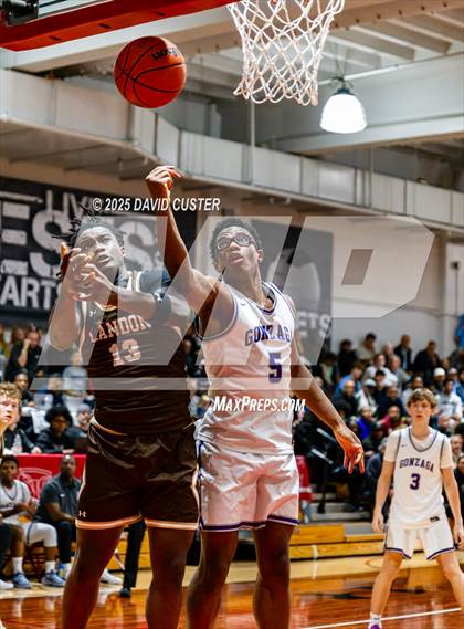 Thumbnail 1 in Landon vs. Gonzaga (Capital Hoops Mayhem on Military) photogallery.