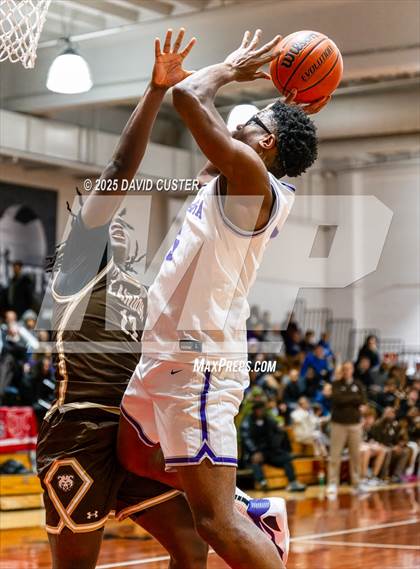 Thumbnail 3 in Landon vs. Gonzaga (Capital Hoops Mayhem on Military) photogallery.