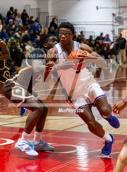 Thumbnail 2 in Landon vs. Gonzaga (Capital Hoops Mayhem on Military) photogallery.