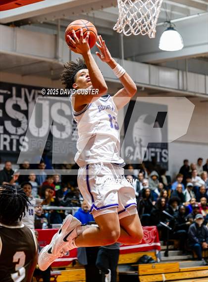 Thumbnail 1 in Landon vs. Gonzaga (Capital Hoops Mayhem on Military) photogallery.