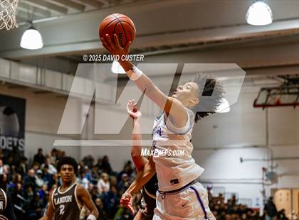 Thumbnail 2 in Landon vs. Gonzaga (Capital Hoops Mayhem on Military) photogallery.