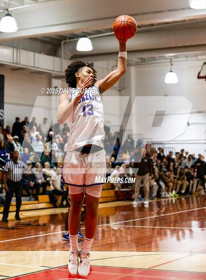Thumbnail 2 in Landon vs. Gonzaga (Capital Hoops Mayhem on Military) photogallery.