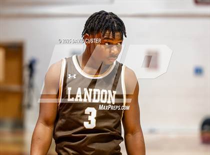 Thumbnail 2 in Landon vs. Gonzaga (Capital Hoops Mayhem on Military) photogallery.