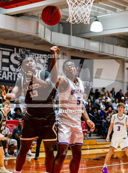 Thumbnail 2 in Landon vs. Gonzaga (Capital Hoops Mayhem on Military) photogallery.