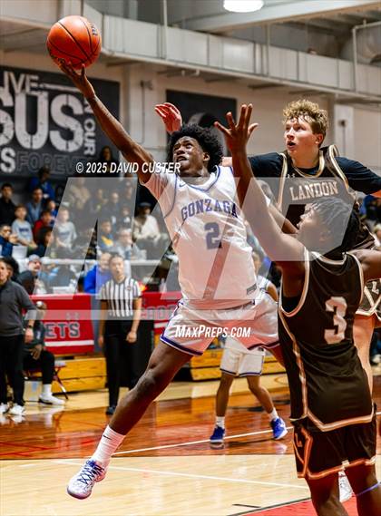 Thumbnail 3 in Landon vs. Gonzaga (Capital Hoops Mayhem on Military) photogallery.