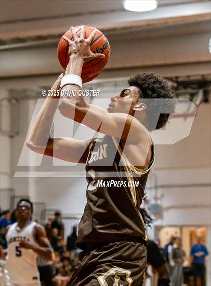 Thumbnail 2 in Landon vs. Gonzaga (Capital Hoops Mayhem on Military) photogallery.