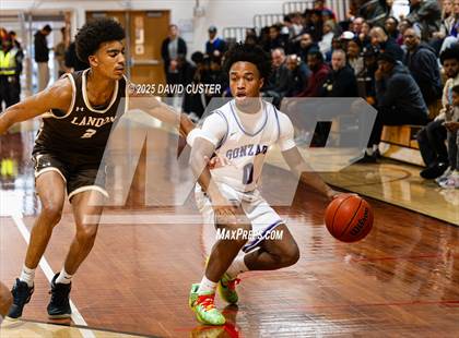 Thumbnail 2 in Landon vs. Gonzaga (Capital Hoops Mayhem on Military) photogallery.
