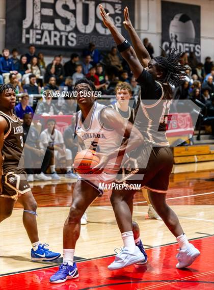 Thumbnail 3 in Landon vs. Gonzaga (Capital Hoops Mayhem on Military) photogallery.