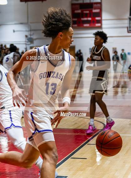 Thumbnail 3 in Landon vs. Gonzaga (Capital Hoops Mayhem on Military) photogallery.