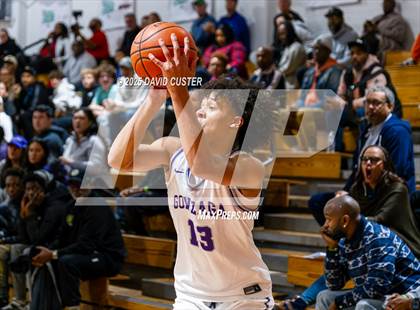 Thumbnail 1 in Landon vs. Gonzaga (Capital Hoops Mayhem on Military) photogallery.