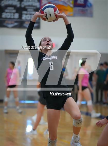 Thumbnail 1 in Scottsdale Christian Academy vs. Snowflake (Spiketown invitational) photogallery.
