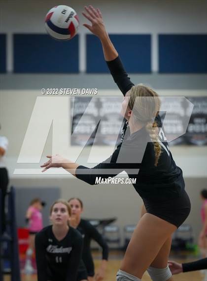Thumbnail 1 in Scottsdale Christian Academy vs. Snowflake (Spiketown invitational) photogallery.