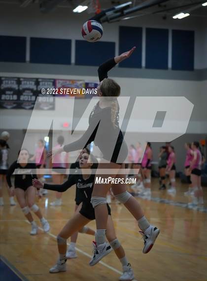 Thumbnail 3 in Scottsdale Christian Academy vs. Snowflake (Spiketown invitational) photogallery.