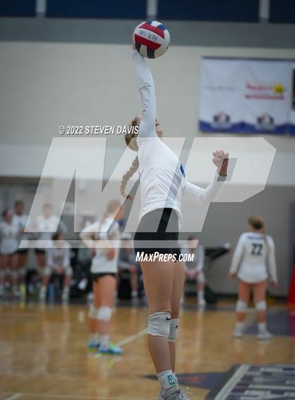 Thumbnail 2 in Scottsdale Christian Academy vs. Snowflake (Spiketown invitational) photogallery.