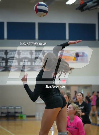 Thumbnail 3 in Scottsdale Christian Academy vs. Snowflake (Spiketown invitational) photogallery.