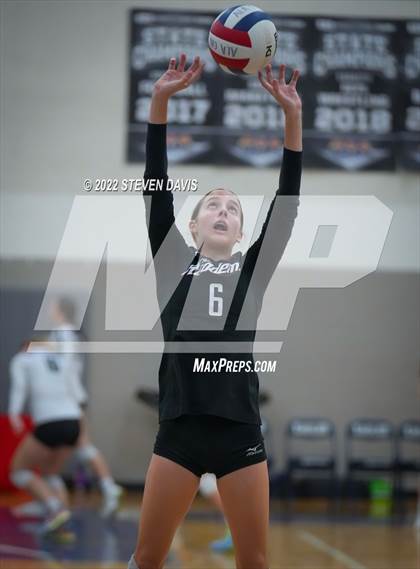 Thumbnail 2 in Scottsdale Christian Academy vs. Snowflake (Spiketown invitational) photogallery.