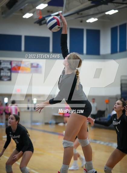 Thumbnail 3 in Scottsdale Christian Academy vs. Snowflake (Spiketown invitational) photogallery.