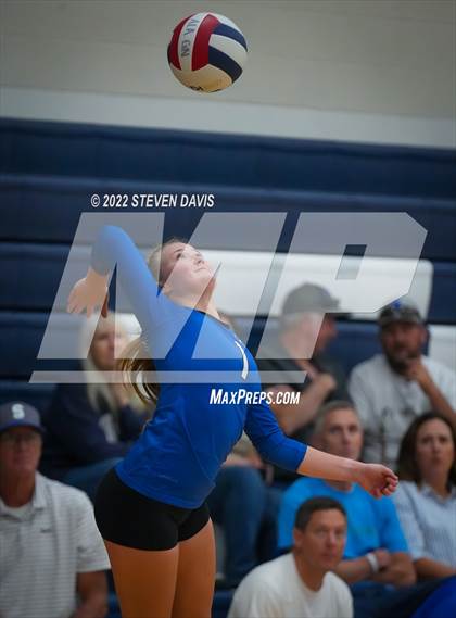 Thumbnail 1 in Scottsdale Christian Academy vs. Snowflake (Spiketown invitational) photogallery.