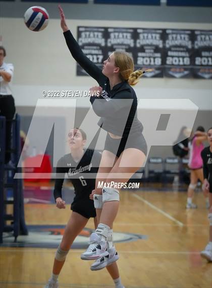 Thumbnail 2 in Scottsdale Christian Academy vs. Snowflake (Spiketown invitational) photogallery.