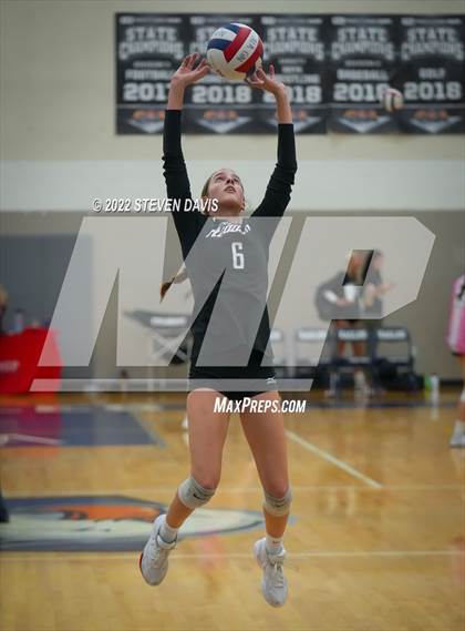 Thumbnail 1 in Scottsdale Christian Academy vs. Snowflake (Spiketown invitational) photogallery.