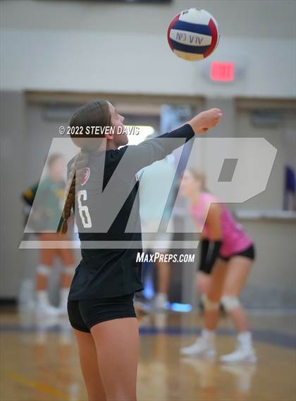 Thumbnail 2 in Scottsdale Christian Academy vs. Snowflake (Spiketown invitational) photogallery.