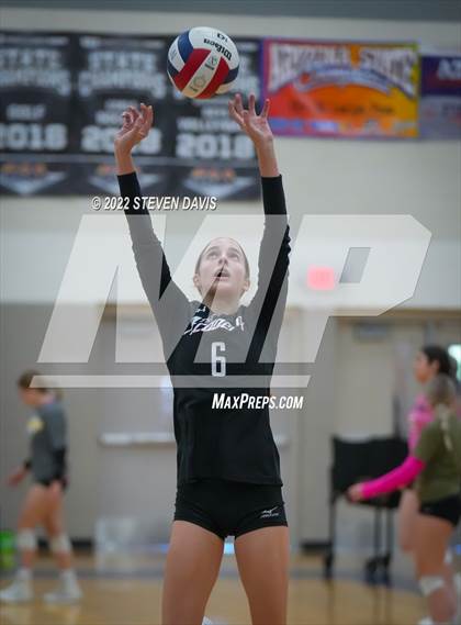 Thumbnail 2 in Scottsdale Christian Academy vs. Snowflake (Spiketown invitational) photogallery.
