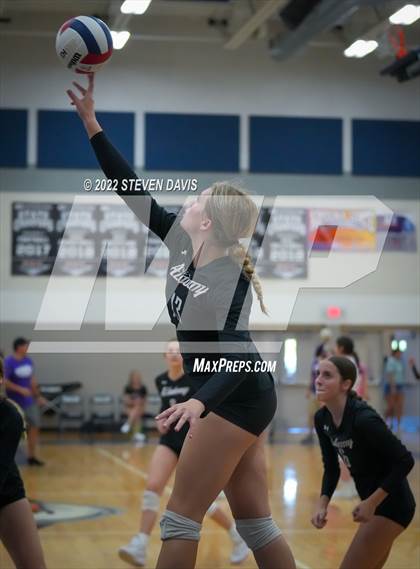 Thumbnail 3 in Scottsdale Christian Academy vs. Snowflake (Spiketown invitational) photogallery.