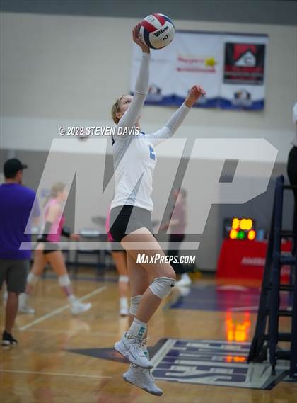 Thumbnail 1 in Scottsdale Christian Academy vs. Snowflake (Spiketown invitational) photogallery.